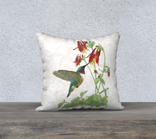 Load image into Gallery viewer, Hummingbird with Columbine