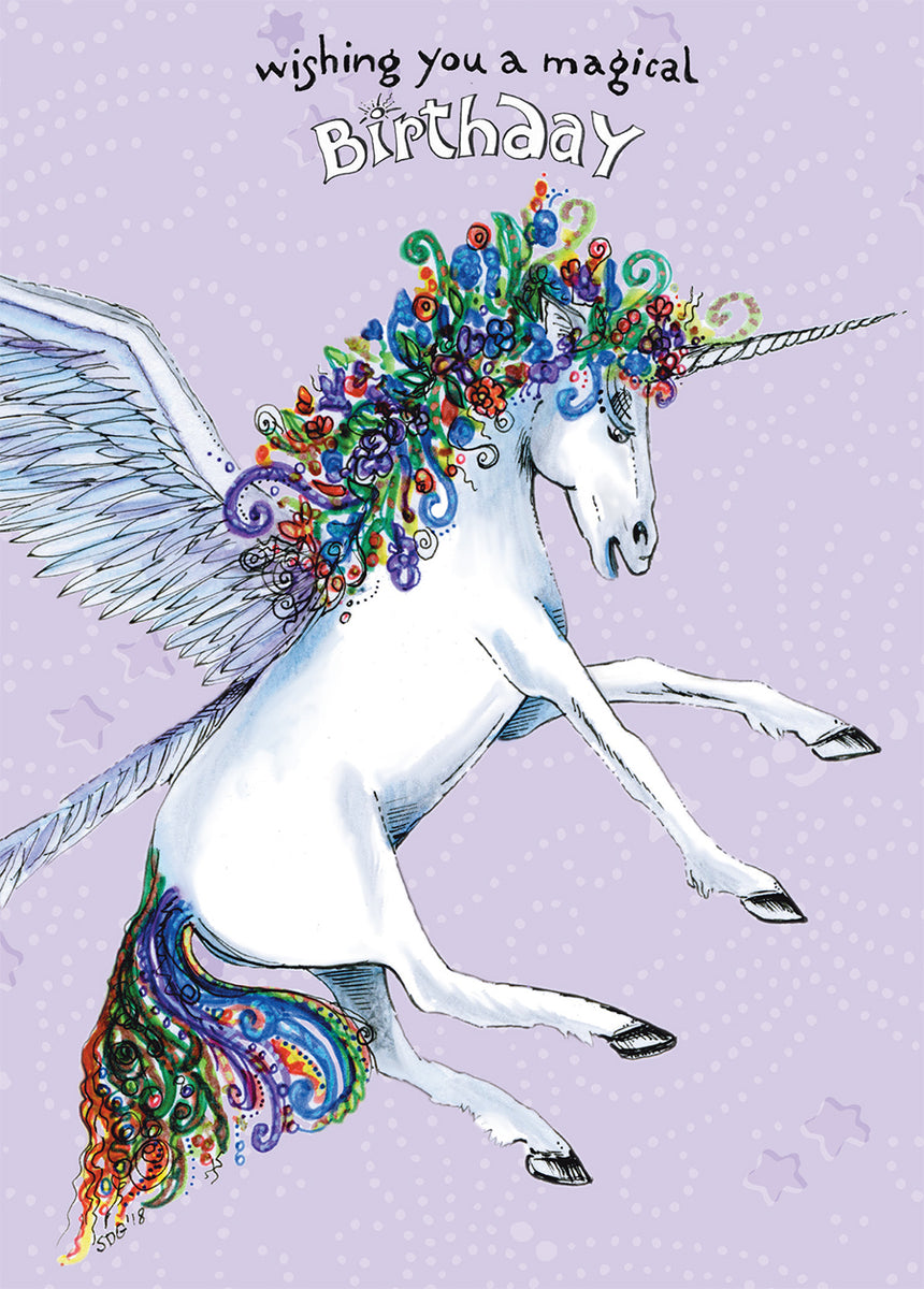 Unicorn Birthday – Suzanne Gaadt Art & Design