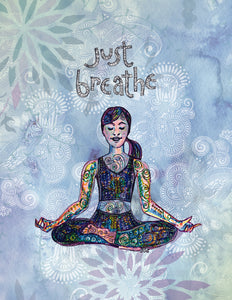 Just Breathe Monthly Planner