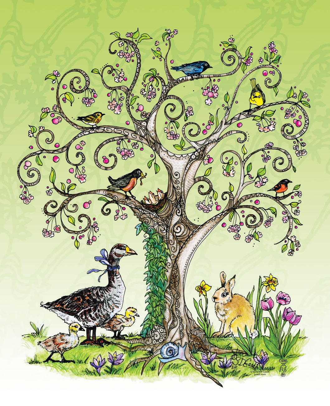 Tree of Life, Four Seasons Prints & Cards